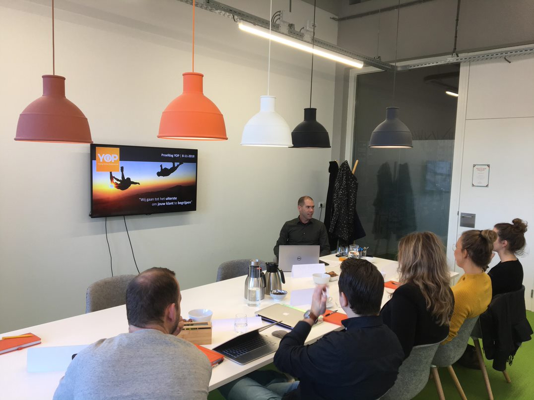 Onze eerste YOP proefdag!